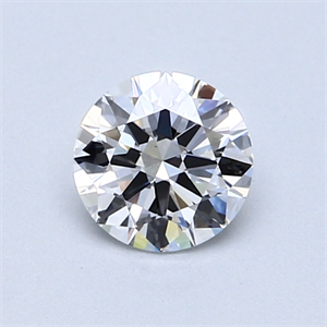 Picture of 0.70 Carats, Round Diamond with Excellent Cut, D Color, VS2 Clarity and Certified by GIA