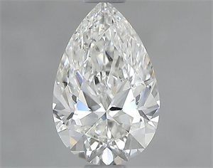 Picture of Natural Diamond 0.71 Carats, Pear with  Cut, H Color, SI2 Clarity and Certified by GIA
