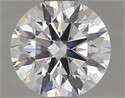 Lab Grown Diamond 0.71 Carats, Round with Ideal Cut, D Color, VVS2 Clarity and Certified by IGI