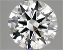 Del inventario de diamantes de laboratorio, 1.61 quilates, Redondo , Color D, claridad VS1 y certificado GIA