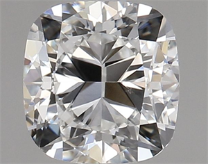 Foto Diamante Natural 1.01 quilates, Del cojín , Color H, claridad VS2 y certificado GIA de