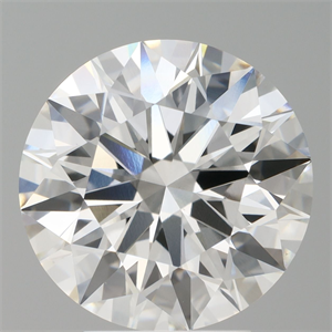 Picture of Lab Grown Diamond 4.09 Carats, Round with Ideal Cut, E Color, VS1 Clarity and Certified by IGI