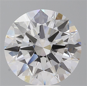 Picture of Lab Grown Diamond 7.10 Carats, Round with Ideal Cut, E Color, VS1 Clarity and Certified by IGI