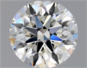 Diamante Natural 0.62 quilates, Redondo , Color H, claridad VS1 y certificado GIA