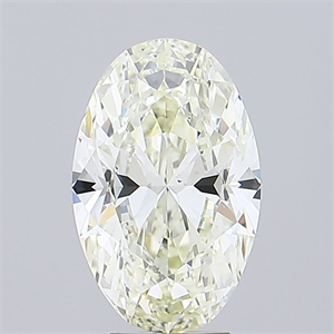 Foto Diamante Natural 3.51 quilates, Ovalado , Color L, claridad VS2 y certificado GIA de