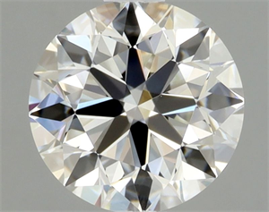 Picture of Natural Diamond 0.87 Carats, Round with Excellent Cut, H Color, VS1 Clarity and Certified by GIA