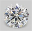 Del inventario de diamantes de laboratorio, 1.53 quilates, Redondo , Color D, claridad VS1 y certificado IGI