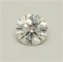 Diamante Natural 0.62 quilates, Redondo , Color I, claridad SI1 y certificado GIA
