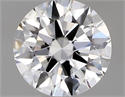 Diamante Natural 0.40 quilates, Redondo , Color E, claridad IF y certificado GIA