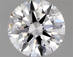 Foto Diamante Natural 0.40 quilates, Redondo , Color E, claridad IF y certificado GIA de