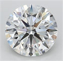 Lab Grown Diamond 5.02 Carats, Round with Excellent Cut, D Color, VVS1 Clarity and Certified by IGI
