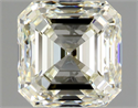 Natural Diamond 1.00 Carats, Asscher with  Cut, M Color, VVS2 Clarity and Certified by GIA