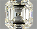 Natural Diamond 1.00 Carats, Asscher with  Cut, M Color, VVS2 Clarity and Certified by GIA