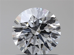 Foto Diamante Natural 0.70 quilates, Redondo , Color F, claridad SI1 y certificado GIA de