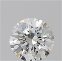 Diamante Natural 0.56 quilates, Redondo , Color H, claridad IF y certificado GIA