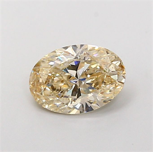 Foto Diamante Natural 1.32 quilates, Ovalado , Color K, claridad SI2 y certificado IGI de