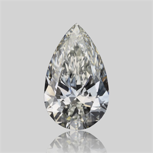 Picture of Natural Diamond 0.71 Carats, Pear with  Cut, H Color, VS2 Clarity and Certified by GIA
