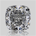 Natural Diamond 0.70 Carats, Cushion with  Cut, D Color, VVS2 Clarity and Certified by GIA