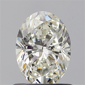 Picture of Natural Diamond 0.73 Carats, Oval with  Cut, I Color, VS2 Clarity and Certified by GIA