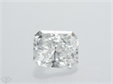 Diamante Natural 0.54 quilates, Radiante , Color G, claridad SI1 y certificado GIA