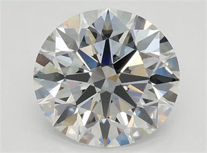Picture of Lab Grown Diamond 2.02 Carats, Round with Excellent Cut, F Color, VS1 Clarity and Certified by GIA