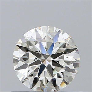 Foto Diamante Natural 0.60 quilates, Redondo , Color K, claridad VVS1 y certificado GIA de