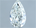 Diamante Natural 0.51 quilates, De pera , Color G, claridad SI1 y certificado IGI