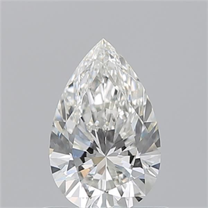 Picture of Natural Diamond 0.80 Carats, Pear with  Cut, H Color, VS2 Clarity and Certified by GIA