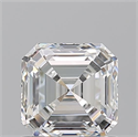 Natural Diamond 1.02 Carats, Asscher with  Cut, G Color, VVS2 Clarity and Certified by GIA