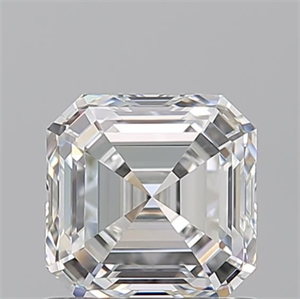 Picture of Natural Diamond 1.02 Carats, Asscher with  Cut, G Color, VVS2 Clarity and Certified by GIA