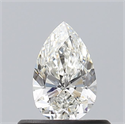 Diamante Natural 0.41 quilates, De pera , Color H, claridad VS2 y certificado GIA