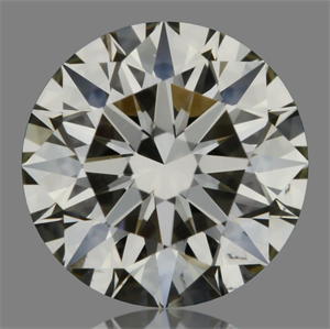 Picture of Natural Diamond 0.70 Carats, Round with Excellent Cut, J Color, VS2 Clarity and Certified by GIA