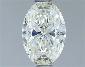 Picture of Natural Diamond 1.01 Carats, Oval with  Cut, K Color, VVS1 Clarity and Certified by GIA