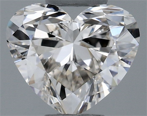 Picture of Natural Diamond 0.50 Carats, Heart with  Cut, L Color, VS1 Clarity and Certified by GIA