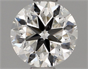 Natural Diamond 0.70 Carats, Round with Very Good Cut, I Color, SI1 Clarity and Certified by GIA