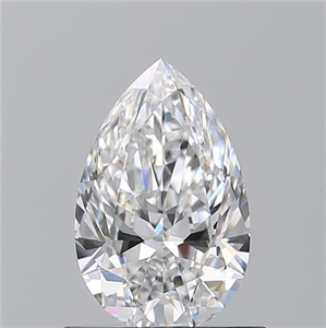Picture of Natural Diamond 0.80 Carats, Pear with  Cut, D Color, VVS2 Clarity and Certified by GIA
