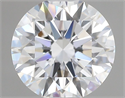 Lab Grown Diamond 1.09 Carats, Round with Ideal Cut, D Color, VVS1 Clarity and Certified by IGI