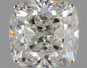 Foto Diamante Natural 2.50 quilates, Del cojín , Color J, claridad SI2 y certificado GIA de