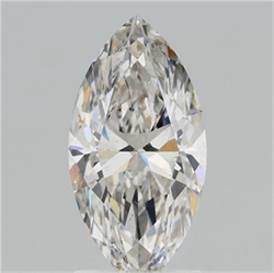 Picture of Lab Grown Diamond 1.74 Carats, Marquise with  Cut, Fancy Vivid Blue Color, VS2 Clarity and Certified by IGI