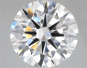 Picture of Lab Grown Diamond 7.20 Carats, Round with Ideal Cut, F Color, VVS2 Clarity and Certified by IGI