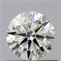 Diamante Natural 0.61 quilates, Redondo , Color M, claridad SI1 y certificado GIA