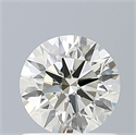 Diamante Natural 0.75 quilates, Redondo , Color K, claridad IF y certificado GIA
