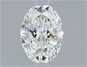Diamante Natural 0.40 quilates, Ovalado , Color G, claridad VVS2 y certificado GIA