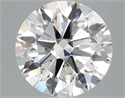 Del inventario de diamantes de laboratorio, 3.91 quilates, Redondo , Color F, claridad VS2 y certificado IGI