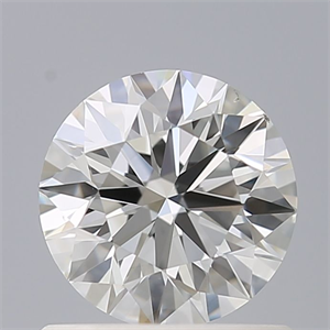 Picture of Natural Diamond 0.70 Carats, Round with Excellent Cut, F Color, VS2 Clarity and Certified by IGI