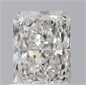 Natural Diamond 0.71 Carats, Radiant with  Cut, F Color, VS2 Clarity and Certified by GIA