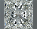 Natural Diamond 5.05 Carats, Princess with  Cut, K Color, VS2 Clarity and Certified by GIA