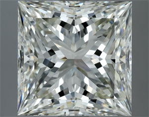 Picture of Natural Diamond 5.05 Carats, Princess with  Cut, K Color, VS2 Clarity and Certified by GIA