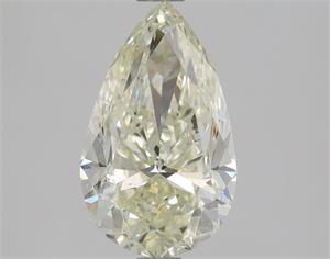 Picture of Natural Diamond 1.71 Carats, Pear with  Cut, N Color, SI2 Clarity and Certified by GIA
