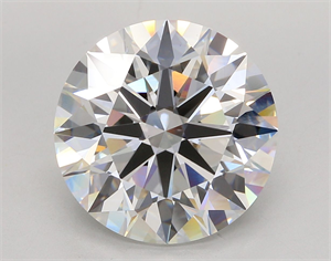 Picture of Lab Grown Diamond 10.02 Carats, Round with Ideal Cut, F Color, VS1 Clarity and Certified by IGI